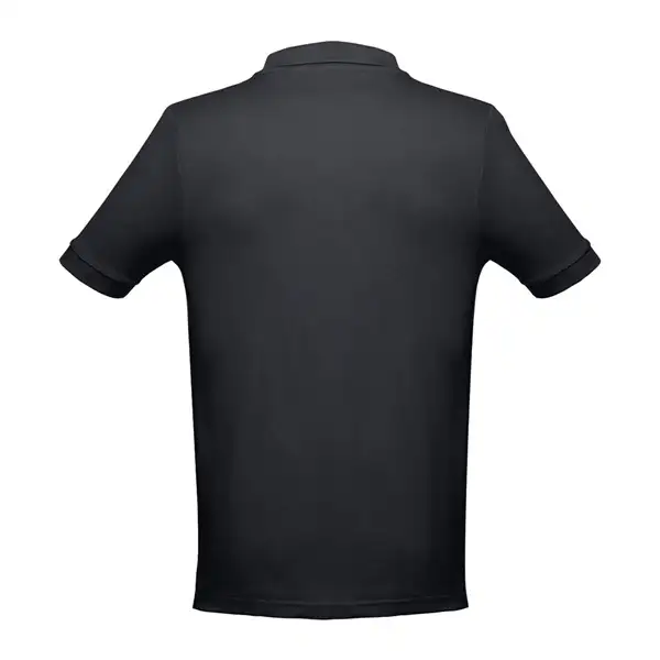 Kurzarm-Poloshirt aus Baumwolle für Herren – Ansicht 2