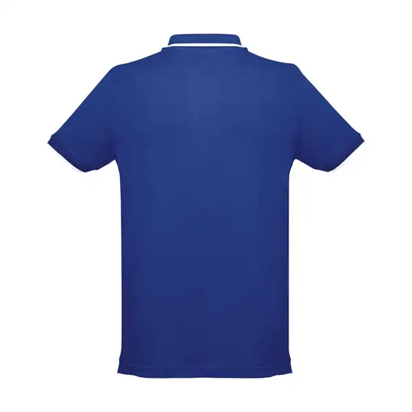 Zweifarbiges Baumwoll-Poloshirt für Herren – Ansicht 11