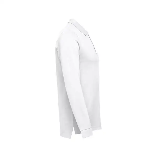 Langarm-Poloshirt aus Baumwolle für Herren – Ansicht 4
