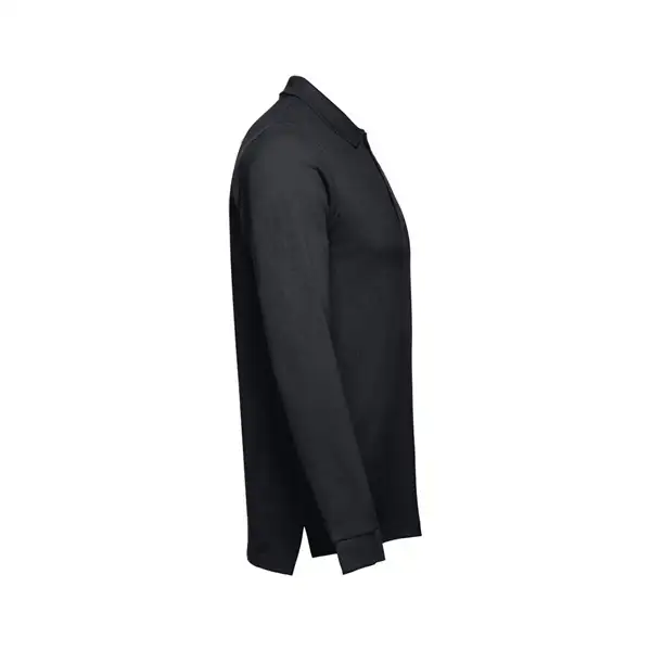 Langarm-Poloshirt für Herren aus kardierter Baumwolle – Ansicht 4