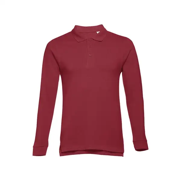 Langarm-Poloshirt für Herren aus kardierter Baumwolle – Ansicht 25
