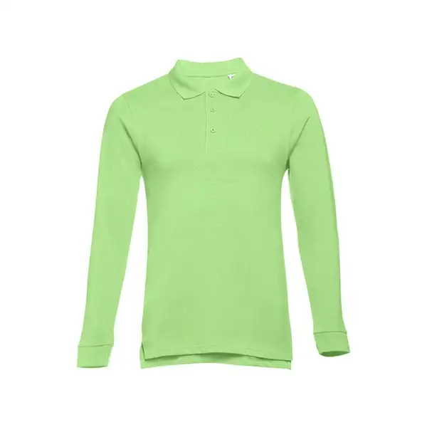 Langarm-Poloshirt für Herren aus kardierter Baumwolle – Ansicht 30