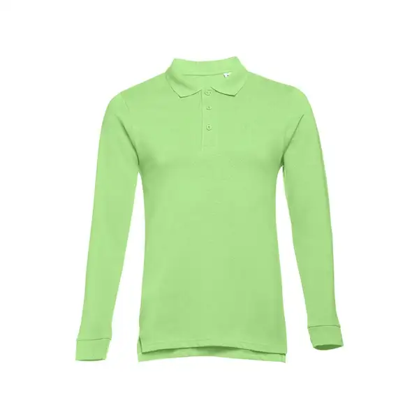 Langarm-Poloshirt für Herren aus kardierter Baumwolle – Ansicht 29