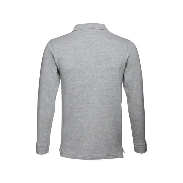 Langarm-Poloshirt für Herren aus kardierter Baumwolle – Ansicht 39