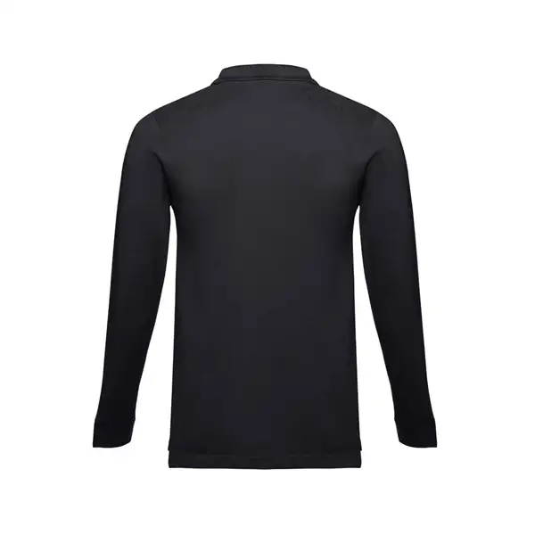 Langarm-Poloshirt für Herren aus kardierter Baumwolle – Ansicht 42