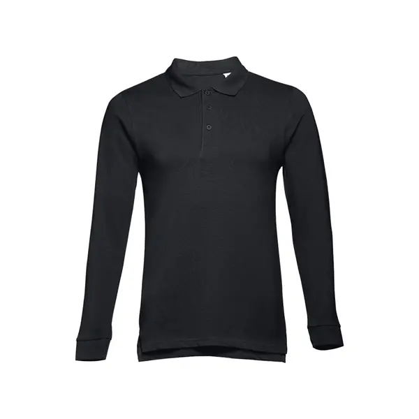 Herren Langarm-Poloshirt