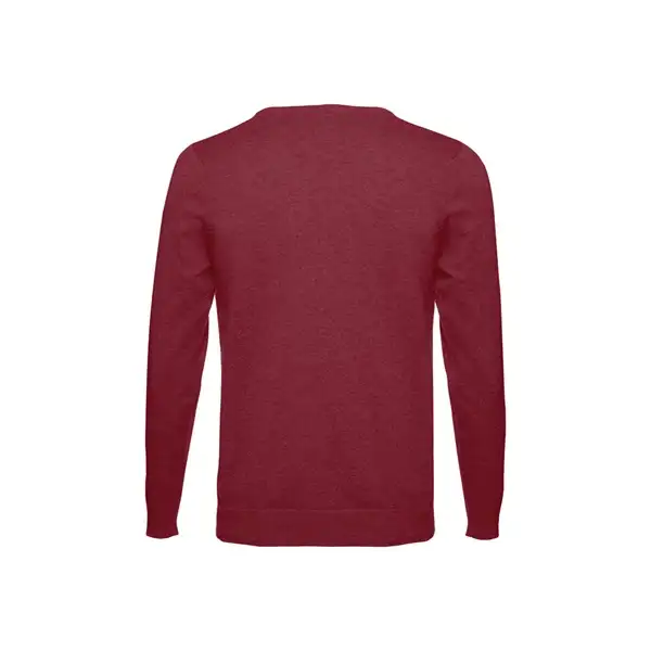 Herren-Pullover mit V-Ausschnitt aus Baumwolle und Polyamid – Ansicht 5