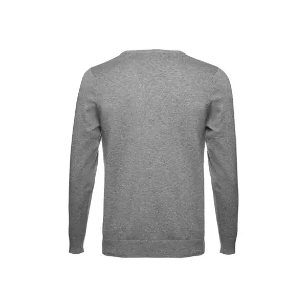 Herren-Pullover mit V-Ausschnitt aus Baumwolle und Polyamid – Ansicht 11