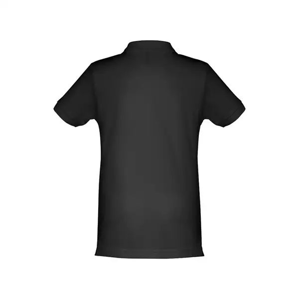 Kurzärmeliges Baumwoll-Poloshirt für Kinder (unisex) – Ansicht 2