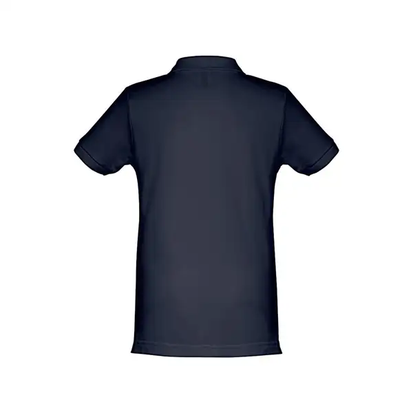 Kurzärmeliges Baumwoll-Poloshirt für Kinder (unisex) – Ansicht 5