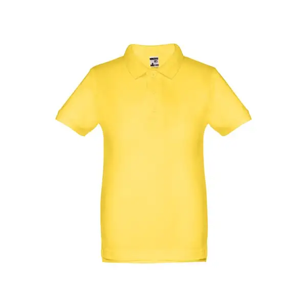 Kurzärmeliges Baumwoll-Poloshirt für Kinder (unisex) – Ansicht 10