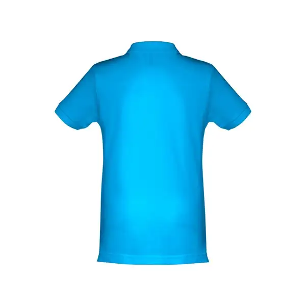 Kurzärmeliges Baumwoll-Poloshirt für Kinder (unisex) – Ansicht 23