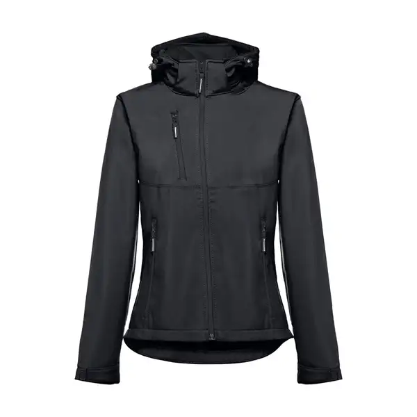 Gürtel-Softshell-Jacke für Damen – Ansicht 1