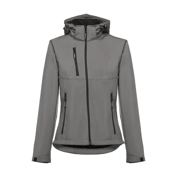 Gürtel-Softshell-Jacke für Damen – Ansicht 9
