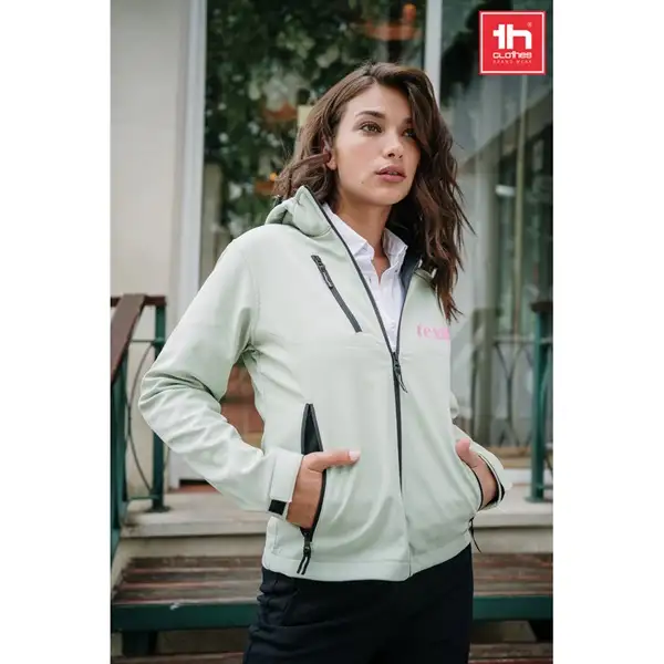 Gürtel-Softshell-Jacke für Damen – Ansicht 37