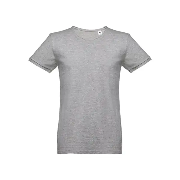 Kurzärmeliges Herren-T-Shirt aus gekämmter Baumwolle – Ansicht 1