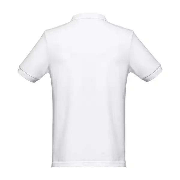 Kurzarm-Poloshirt für Herren aus kardierter Baumwolle – Ansicht 3