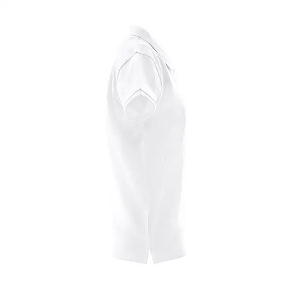 Kurzarm-Poloshirt für Damen aus kardierter Baumwolle – Ansicht 3