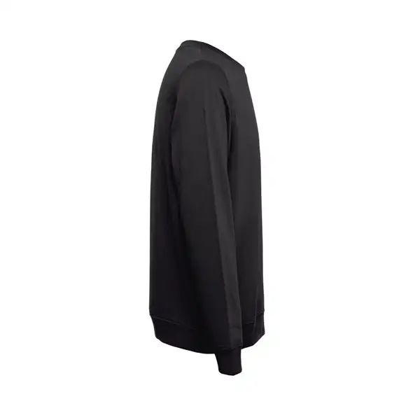 Sweatshirt (unisex) aus italienischem Frottee ohne Knopfleiste – Ansicht 4