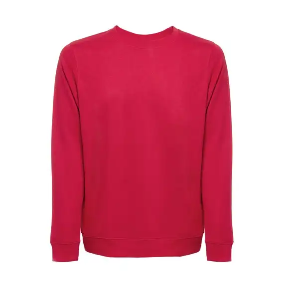 Sweatshirt (unisex) aus italienischem Frottee ohne Knopfleiste – Ansicht 5