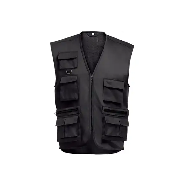 Weste (200 g/m²) aus Polyester und Baumwolle – Ansicht 1