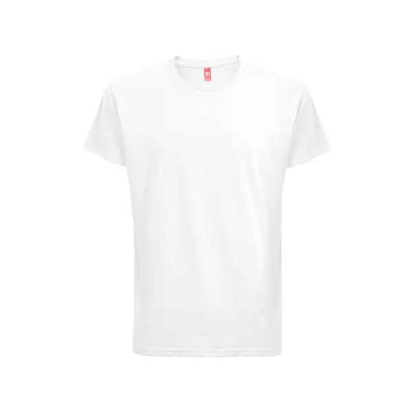 T-Shirt aus 100% Baumwolle. Weiße Farbe