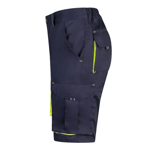 Zweifarbige Stretch-Bermudashorts mit mehreren Taschen (240 g/m²) aus Baumwolle (46 %), EME (38 %) und Polyester (16 %) – Ansicht 9