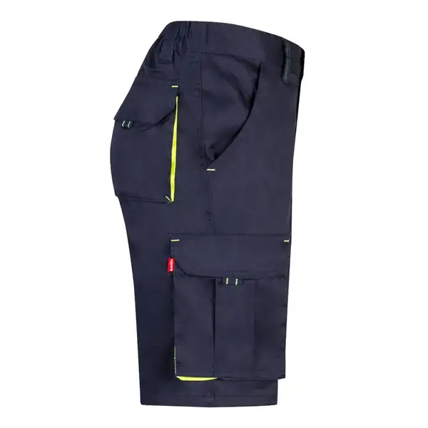 Zweifarbige Stretch-Bermudashorts mit mehreren Taschen (240 g/m²) aus Baumwolle (46 %), EME (38 %) und Polyester (16 %) – Ansicht 10