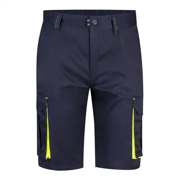 Zweifarbige Stretch-Bermudashorts mit mehreren Taschen (240 g/m²) aus Baumwolle (46 %), EME (38 %) und Polyester (16 %) – Ansicht 7