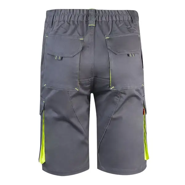 Zweifarbige Stretch-Bermudashorts mit mehreren Taschen (240 g/m²) aus Baumwolle (46 %), EME (38 %) und Polyester (16 %) – Ansicht 14