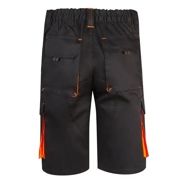 Zweifarbige Stretch-Bermudashorts mit mehreren Taschen (240 g/m²) aus Baumwolle (46 %), EME (38 %) und Polyester (16 %) – Ansicht 20
