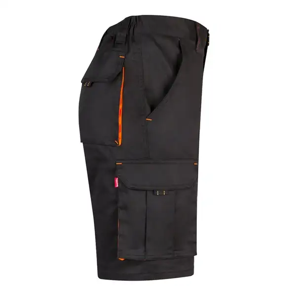 Zweifarbige Stretch-Bermudashorts mit mehreren Taschen (240 g/m²) aus Baumwolle (46 %), EME (38 %) und Polyester (16 %) – Ansicht 22