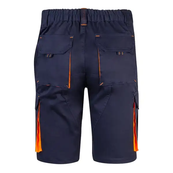 Zweifarbige Stretch-Bermudashorts mit mehreren Taschen (240 g/m²) aus Baumwolle (46 %), EME (38 %) und Polyester (16 %) – Ansicht 26