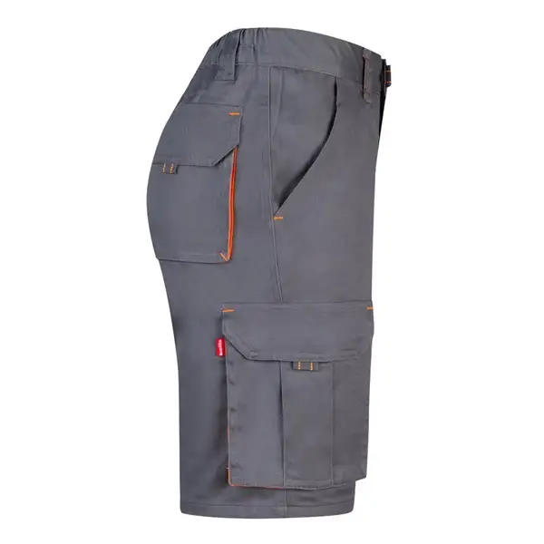 Zweifarbige Stretch-Bermudashorts mit mehreren Taschen (240 g/m²) aus Baumwolle (46 %), EME (38 %) und Polyester (16 %) – Ansicht 34
