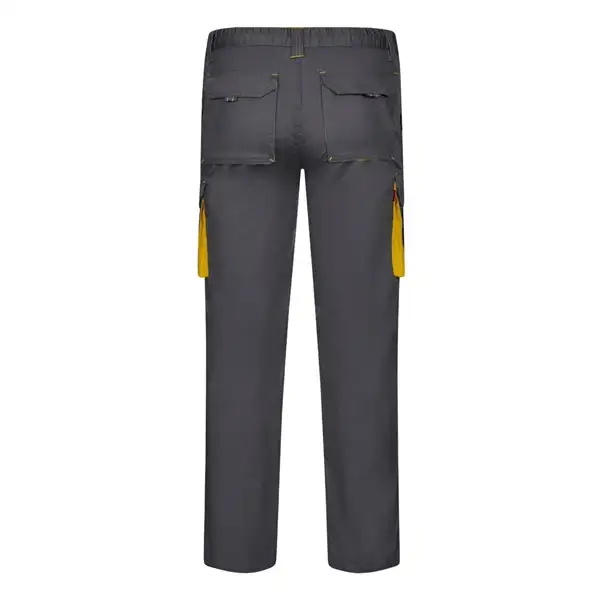 Zweifarbige Stretch-Hose mit mehreren Taschen (240 g/m²), aus Baumwolle (46 %), EME (38 %) und Polyester (16 %) – Ansicht 8