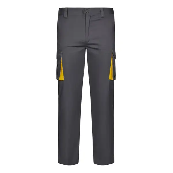 Zweifarbige Stretch-Hose mit mehreren Taschen (240 g/m²), aus Baumwolle (46 %), EME (38 %) und Polyester (16 %) – Ansicht 7