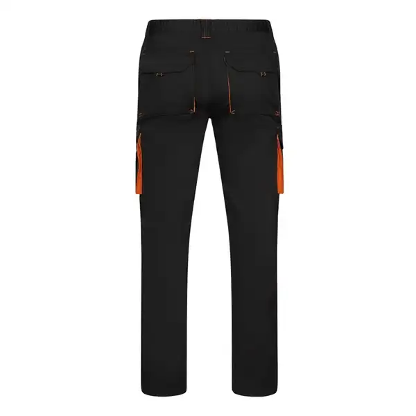 Zweifarbige Stretch-Hose mit mehreren Taschen (240 g/m²), aus Baumwolle (46 %), EME (38 %) und Polyester (16 %) – Ansicht 11