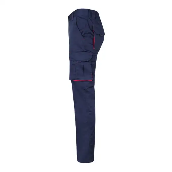 Zweifarbige Stretch-Hose mit mehreren Taschen (240 g/m²), aus Baumwolle (46 %), EME (38 %) und Polyester (16 %) – Ansicht 33
