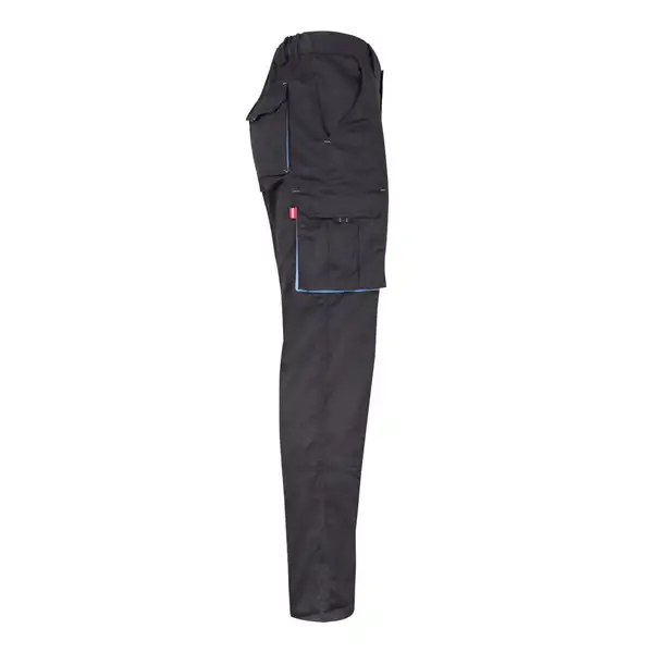 Zweifarbige Stretch-Hose mit mehreren Taschen (240 g/m²), aus Baumwolle (46 %), EME (38 %) und Polyester (16 %) – Ansicht 40