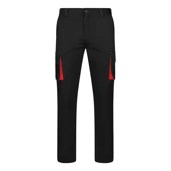Zweifarbige Stretch-Hose mit mehreren Taschen (240 g/m²), aus Baumwolle (46 %), EME (38 %) und Polyester (16 %) – Ansicht 43