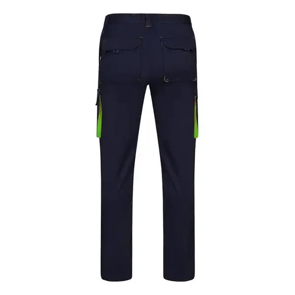 Zweifarbige Stretch-Hose mit mehreren Taschen (240 g/m²), aus Baumwolle (46 %), EME (38 %) und Polyester (16 %) – Ansicht 47