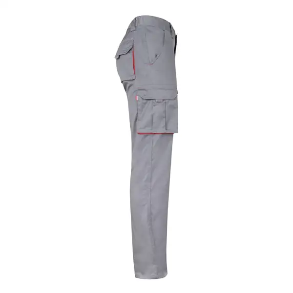 Zweifarbige Stretch-Hose mit mehreren Taschen (240 g/m²), aus Baumwolle (46 %), EME (38 %) und Polyester (16 %) – Ansicht 52