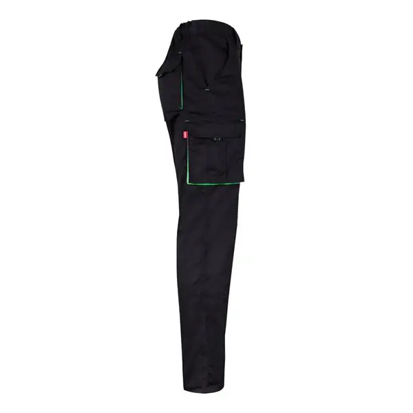 Zweifarbige Stretch-Hose mit mehreren Taschen (240 g/m²), aus Baumwolle (46 %), EME (38 %) und Polyester (16 %) – Ansicht 58