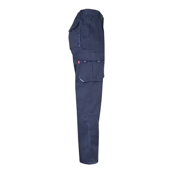 Zweifarbige Stretch-Hose mit mehreren Taschen (240 g/m²), aus Baumwolle (46 %), EME (38 %) und Polyester (16 %) – Ansicht 64
