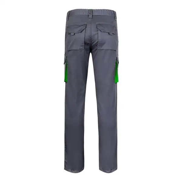 Zweifarbige Stretch-Hose mit mehreren Taschen (240 g/m²), aus Baumwolle (46 %), EME (38 %) und Polyester (16 %) – Ansicht 68