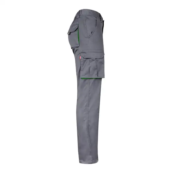 Zweifarbige Stretch-Hose mit mehreren Taschen (240 g/m²), aus Baumwolle (46 %), EME (38 %) und Polyester (16 %) – Ansicht 70