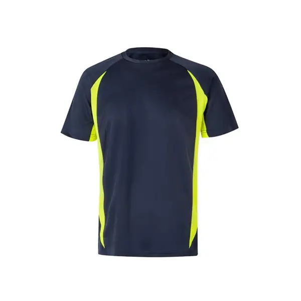 Zweifarbiges technisches T-Shirt mit Bird-Eye-Design (160 g/m²), aus Polyester (100%) – Ansicht 4