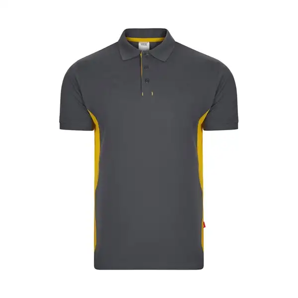 Zweifarbiges Piqué-Poloshirt (180 g/m²), kurzärmelig, aus Baumwolle (60%) und Polyester (40%) – Ansicht 7