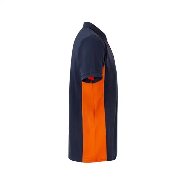 Zweifarbiges Piqué-Poloshirt (180 g/m²), kurzärmelig, aus Baumwolle (60%) und Polyester (40%) – Ansicht 15