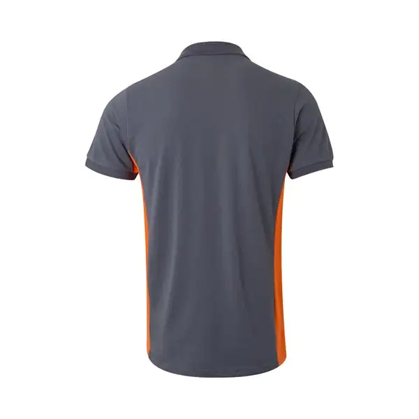 Zweifarbiges Piqué-Poloshirt (180 g/m²), kurzärmelig, aus Baumwolle (60%) und Polyester (40%) – Ansicht 17